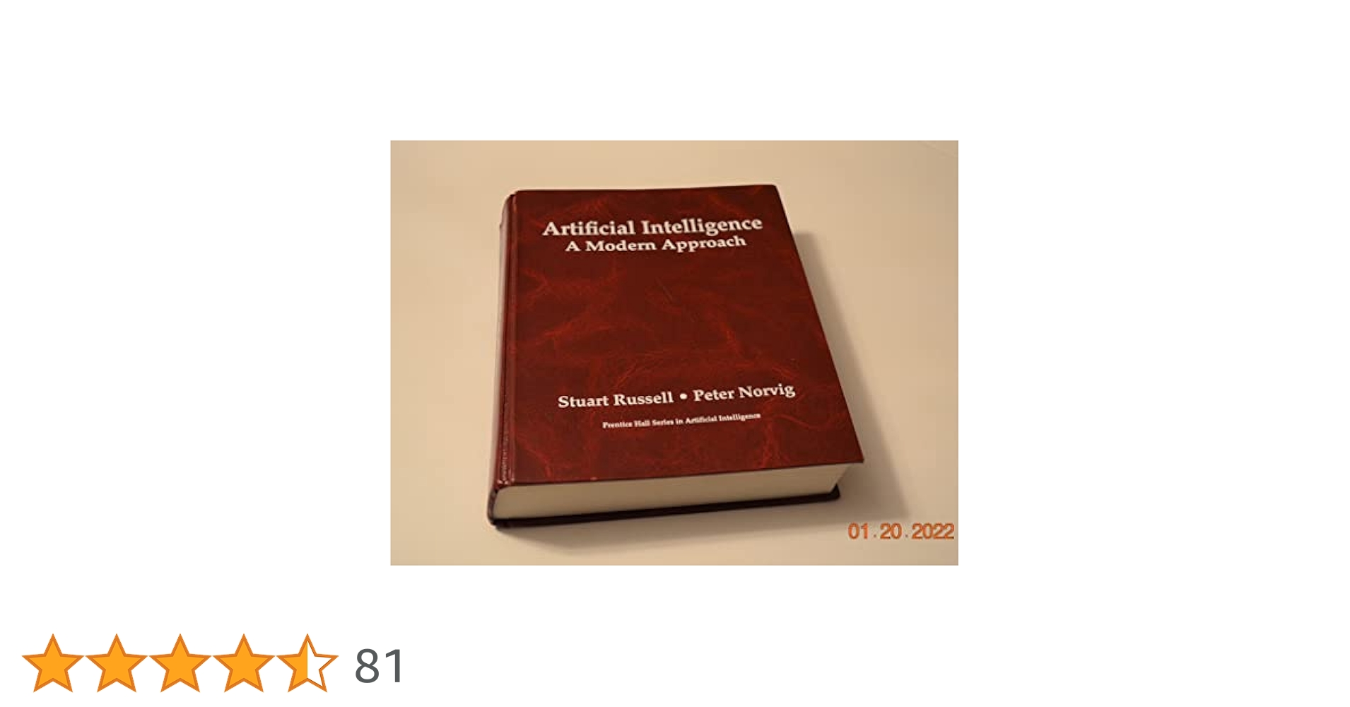 Artificial Intelligence: A Modern Approach by Stuart J